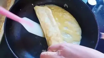 Make Autumn thick egg burns step 9