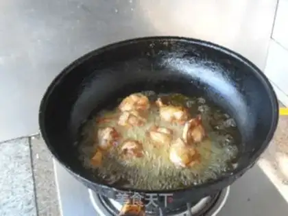 Make Chicken wing mushrooms step 3