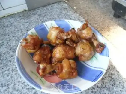 Make Chicken wing mushrooms step 4