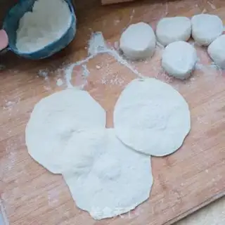 Make radish tofu buns step 12