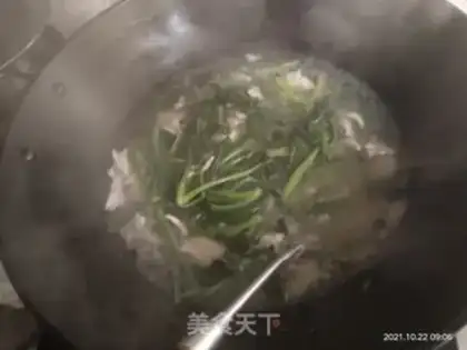 Make Skinny oil soup step 5