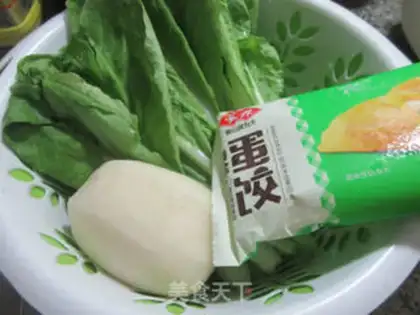 Make The egg dumplings are cooking the cauliflower step 0