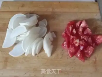 Make A lamb stew with radish step 2