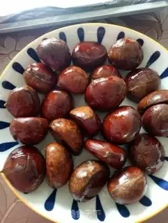 Make Baked chestnuts step 1