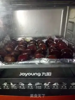 Make Baked chestnuts step 3