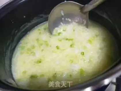 Make Celery porridge step 3