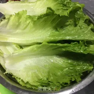 Make Garlic lettuce step 0