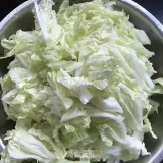 Make Garlic cabbage step 2