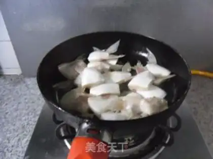 Make Red burning salsa fins step 3