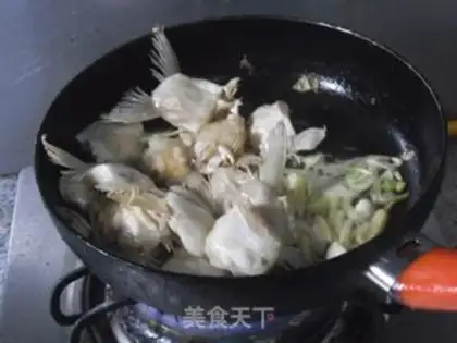 Make Red burning salsa fins step 4