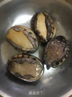 Make Gold and silver abalone step 0
