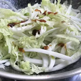 Make Garlic cabbage step 5