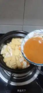 Make Tofu tofu meat step 7