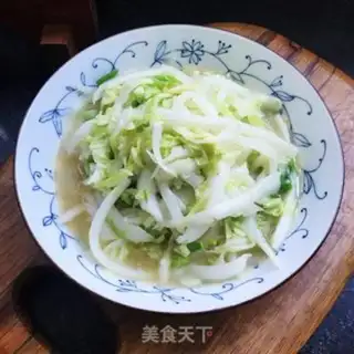 Make Garlic cabbage step 8