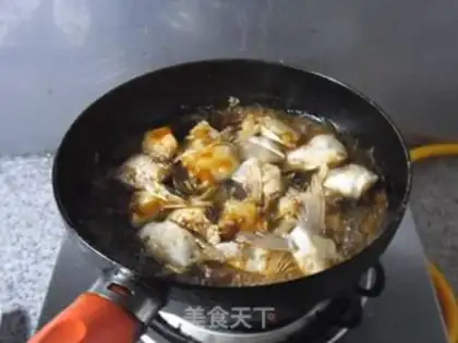 Make Red burning salsa fins step 7
