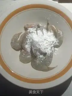 Make Dry pan, shrimp wings step 7