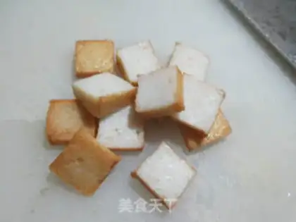 Make Fish tofu porridge step 1