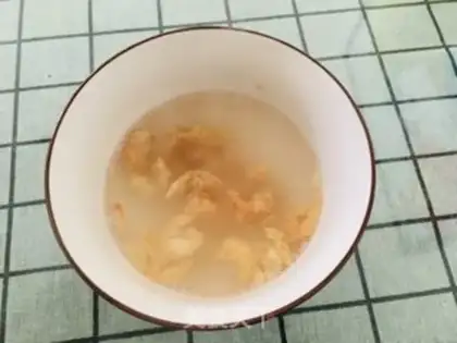 Make The omelet soup step 0