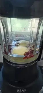 Make Apple date rice paste step 1