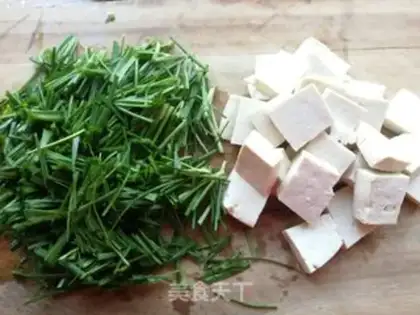 Make Scrambled tofu step 1
