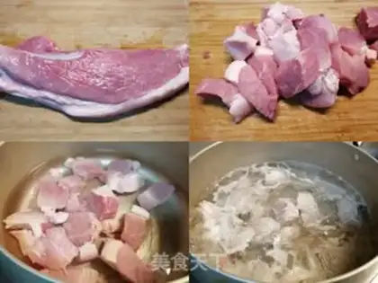 Make Zsums of red meat step 0