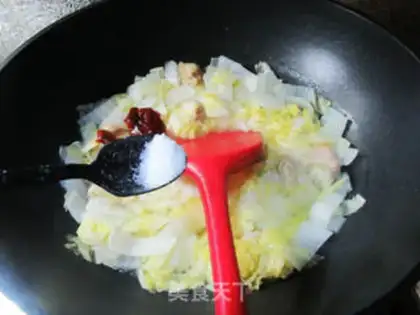Make The large cabbage crotch step 6