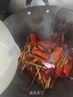 Make Dry pan, shrimp wings step 19