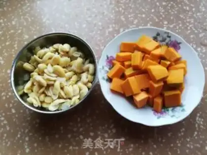 Make Pumpkin beans step 0