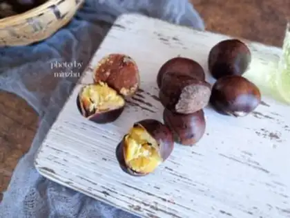 Make Cooking chestnuts step 5