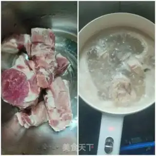 Make Liang hoove hoove bone soup step 0