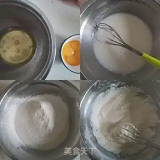 Make Coconut lass cake step 1