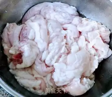 Make Spicy intestines step 1