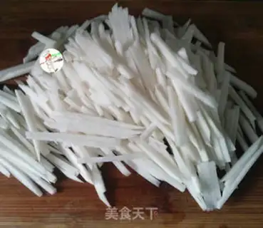 Make Korean radish step 2