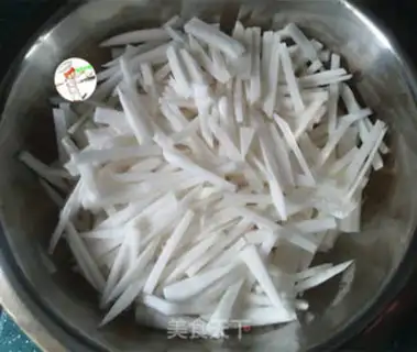 Make Korean radish step 3