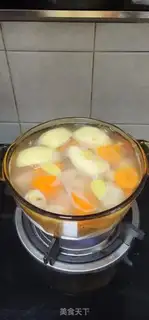 Make Liang hoove hoove bone soup step 4