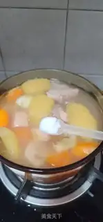 Make Liang hoove hoove bone soup step 5