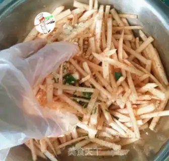 Make Korean radish step 8