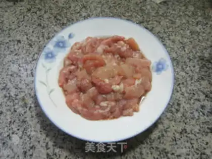 Make Potato pepper chicken leg and fried lily step 5