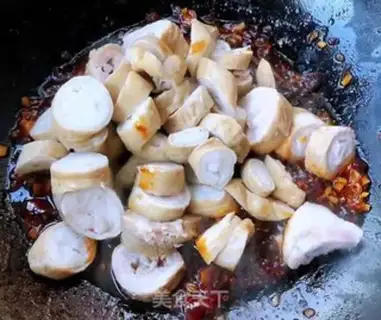 Make Spicy intestines step 10
