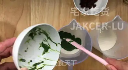 Make Coconut rice cake step 6