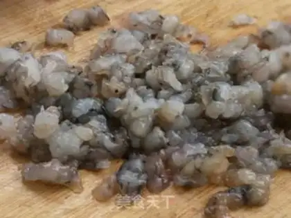 Make Chicken chest shrimp balls step 0