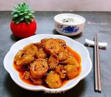Make Spicy intestines step 13