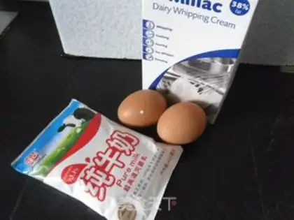 Make Cream ice cream step 0