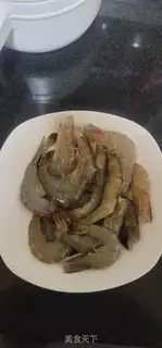 Make Garlic shrimp step 0