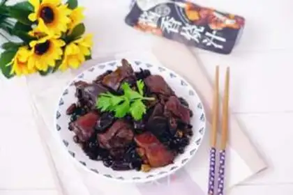 Make ♪ The date-black beans and pig hoof ♪ step 6
