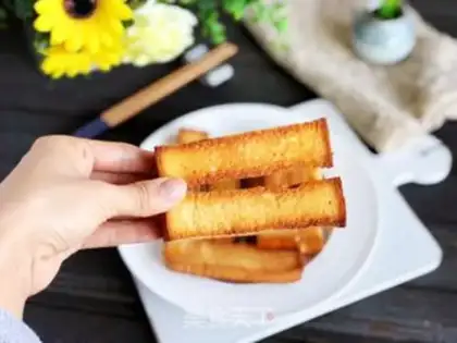 Make Butter honey toast step 7
