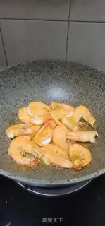 Make Garlic shrimp step 6
