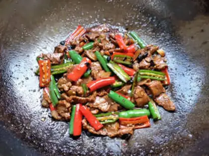 Make Fried meat step 8