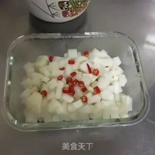 Make Shelby radish step 1