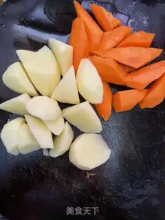 Make Curry chicken step 1